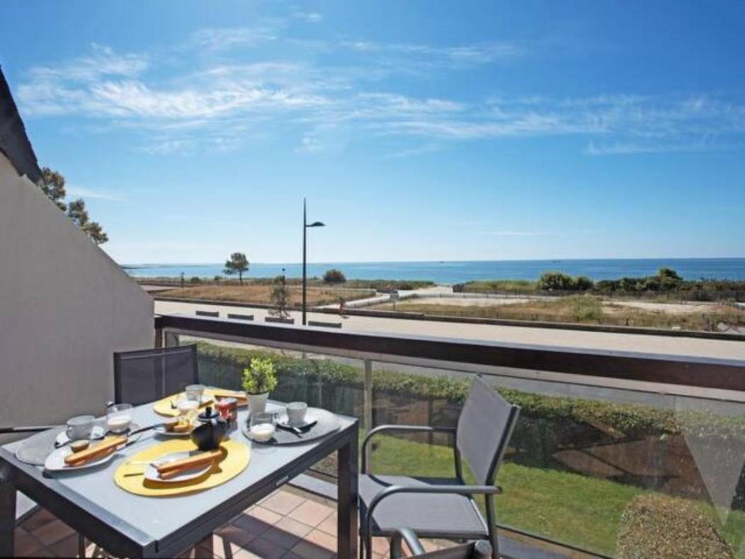 Carnac : Appt 4 P. Face Mer Vue Exceptionnelle Exterior foto
